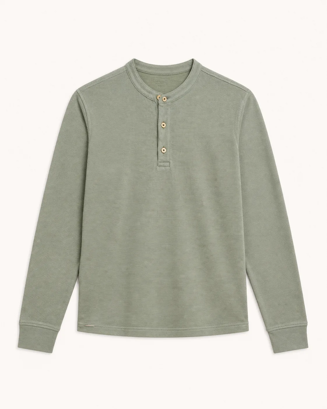 Buzo Henley Ceres Verde